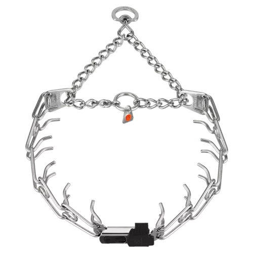 Herm. Sprenger® Stainless ULTRA-PLUS Dog Training Collar with ClicLock & Assembly Chain Product image