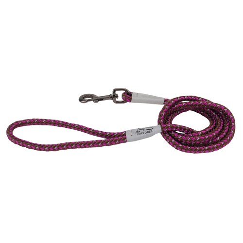K9 Explorer® Reflective Braided Rope Snap Dog Leash Product image