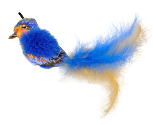 Turbo® Life-like Blue Bird Cat Toy Product image