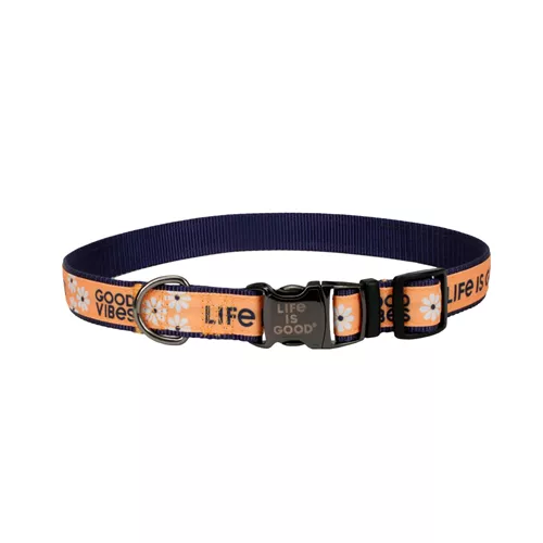 Life is Good® Canvas Overlay Dog Collar Product image