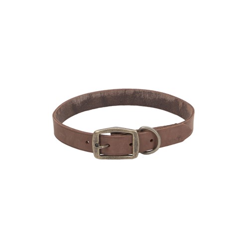 Circle T® Rustic Leather Town Dog Collar Product image
