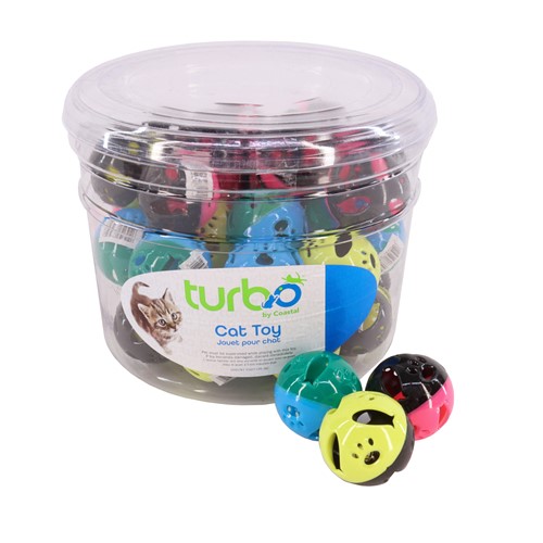 Turbo® Plastic Balls Bulk Cat Toy Bin Product image